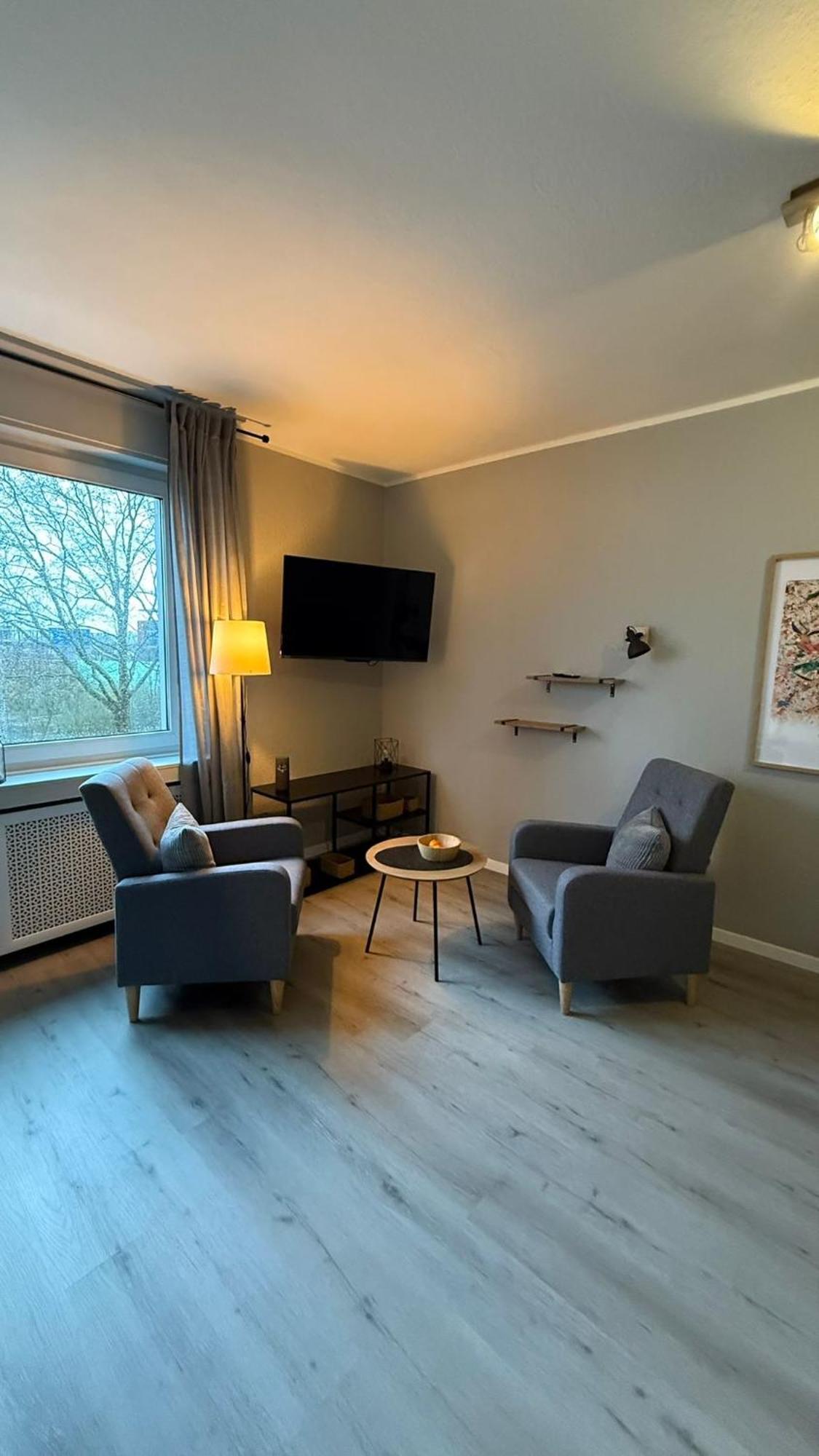 Schoenes Appartement Am Stadtpark Bochum Bagian luar foto